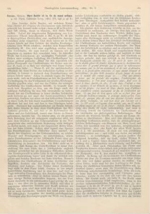 179-187 [Rezension] Renan, Ernest, Marc Aurèle et la fin du mond antique. 4. éd