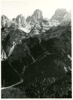 Alpen, Venetien, Dolomiten, Monte Cristallo