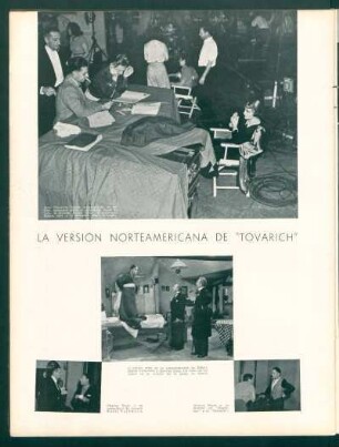 La versión norteamericana de "Tovarich"
