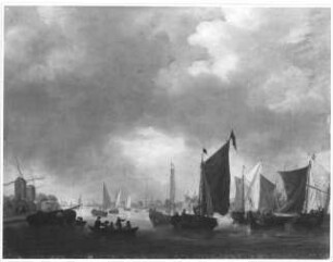 Die Amstel bei Amsterdam