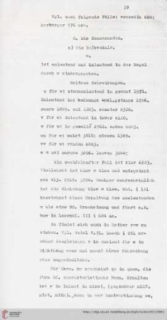C. Die Konsonanten
