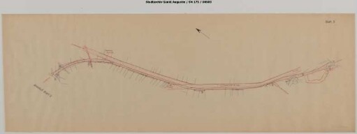 Lageplan der RSE in der Umlegung Birlinghoven, B.229.