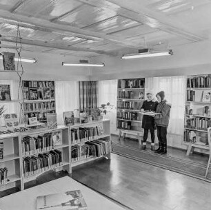 Bücherei Schirgiswalde : Schirgiswalde. Innenansicht der Bibliothek