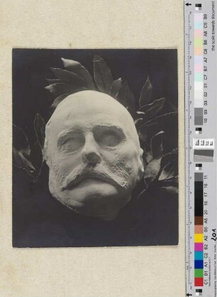 Totenmaske Liliencron