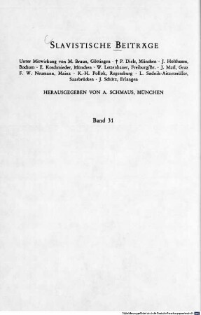 Beiträge zur Erforschung der serbokroatischen Prosodie : die linguistische Struktur der Tonverlaufs-Minimalpaare