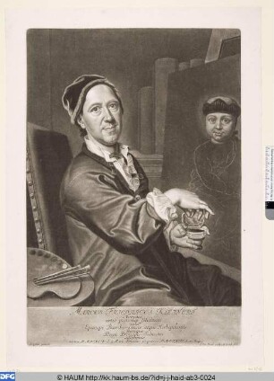 Der Maler Marcus Friedrich Kleinert