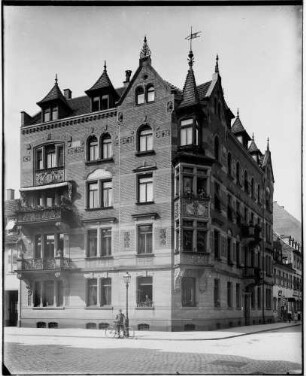 Karlsruhe Herrenstraße 50a Ecke Amalienstraße Wohnhaus Außenansicht
