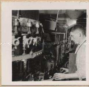 Schkeuditz, Sternen Brauerei GmbH, Abfüllen der Flaschen