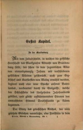 Albrecht von Brandenburg : Geschichtlicher Roman von Paul Stein, 1
