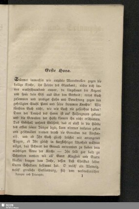 Erste Hora