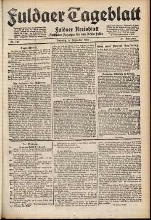 Ausgabe vom Dienstag, den 06. Dezember 1921.