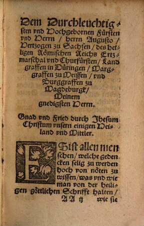 Auslegung des Glaubens ... Symbolum apostolicum genannt