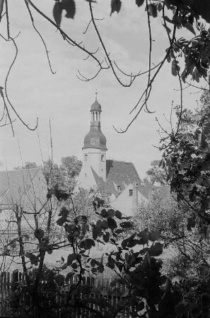 Ansicht der Kirche in Dölitz