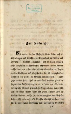 Homilienbuch für die Sonn- und Feiertage des Kirchenjahres, 1