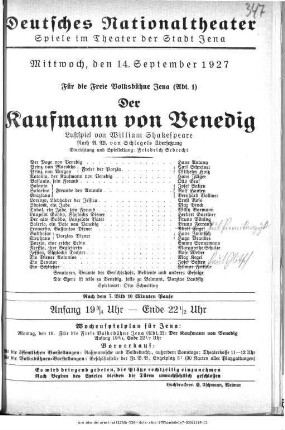 Der Kaufmann von Venedig