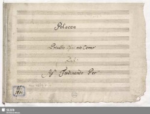 La virtù al cimento. Excerpts - Mus.4259-F-11 : V (2), orch