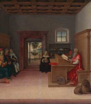Der hl. Hieronymus im Studierzimmer