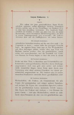 Corpus Mediaeval. I.