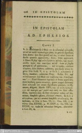 In Epistolam Ad Ephesios