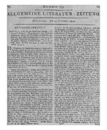 Martens, J. L.: Denkbuch für meine Confirmanden. Helmstedt: Fleckeisen 1800