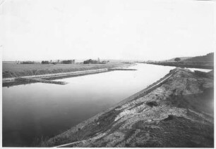 Staustufe Garstadt, Durchstich