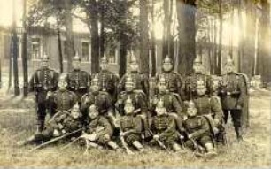 Soldaten auf dem Truppenübungsplatz Königsbrück/Sachsen