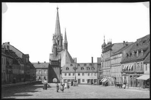 Burgstädt. Marktplatz