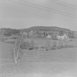 Spreelauf vor Großpostwitz : Großpostwitz. Blick zum Mönchswalder Berg