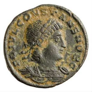Münze, Aes 3, Follis, 335 - 337 n. Chr.