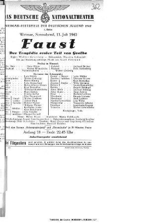 Faust Der Tragödie erster Teil