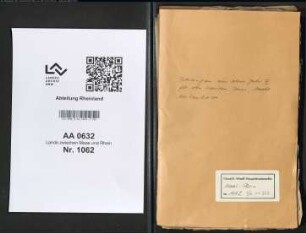 Bittschriften aus dem Jahr III für den Kanton Bonn, Stadt Meckenheim