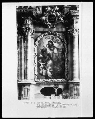 Der Heilige Joseph mit dem Christuskind