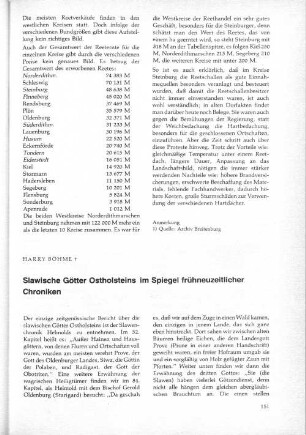 Slawische Götter Ostholsteins im Spiegel frühneuzeitlicher Chroniken.