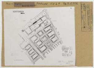 Bebauungsvorschlag Wohnkomplex 6a Plänterwald. Berlin, Treptow, Plänterwald, Am Plänterwald/Bulgarische Straße/Neue Krugallee/Köpenicker Landstraße/Dammweg/Pappelallee/Orionstraße/Galileistraße