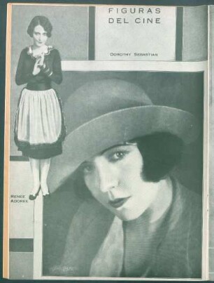Figuras del cine : Dorothy Sebastian [y] Renee Adoree