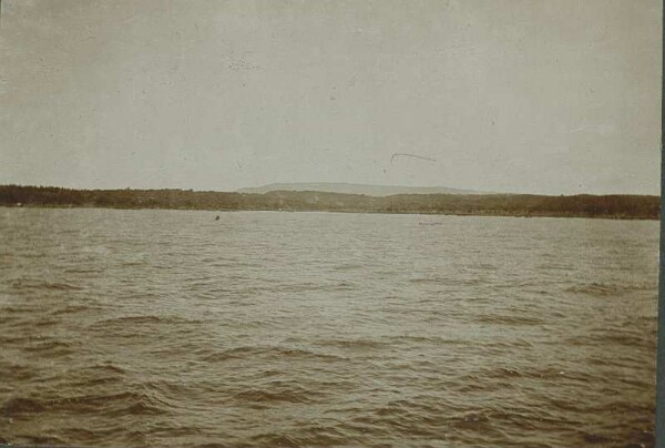 Outlet of the Lukuga River from the Tanganyika.