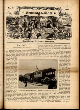 Ausgabe vom Sonntag, den 18. November 1900.