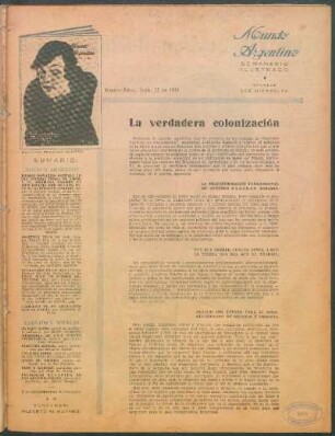 La verdadera colonización
