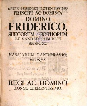 Philosophia Prima Sive Ontologia : Methodo Scientifica Pertractata, Qua Omnis Cognitionis Humanae Principia Continentur