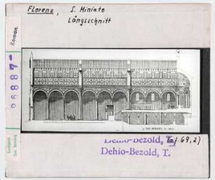 Florenz: S. Miniato, Längsschnitt