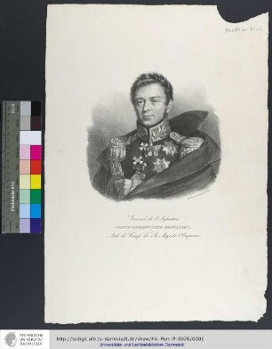Général de l'Infanterie Comte Paskewitsch Eriwansky