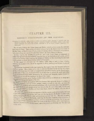 Chaper III. General Description of the Country.