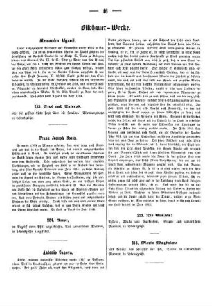 Bildhauer-Werke.