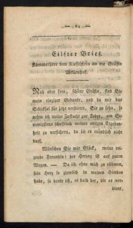 Eilfter Brief. - Zwanzigster Brief.