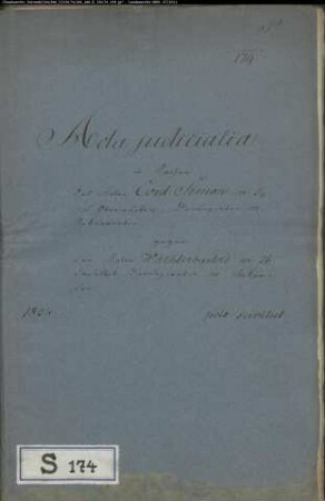 Simon Nr. 54 zu Oberwüsten gegen Wächterbartold Nr. 26 zu Oberwüsten