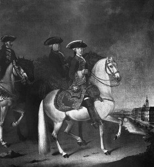 Ernst August II. Constantin zu Pferde