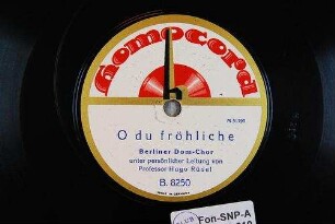 O du fröhliche, o du selige : Weihnachtslied / [Worte: D. Falk, H. Holzschuher]