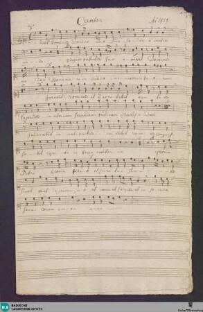 Vespers - Don Mus.Ms. 1957 : V (4), orch, org; C