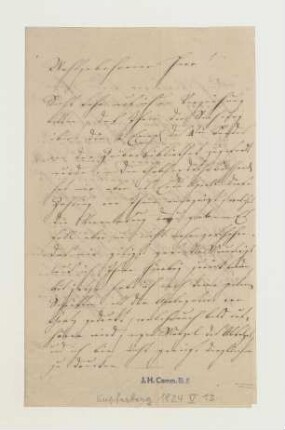 Brief von Florian Kupferberg an Joseph Heller