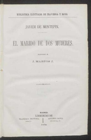 El marido de dos mujeres
